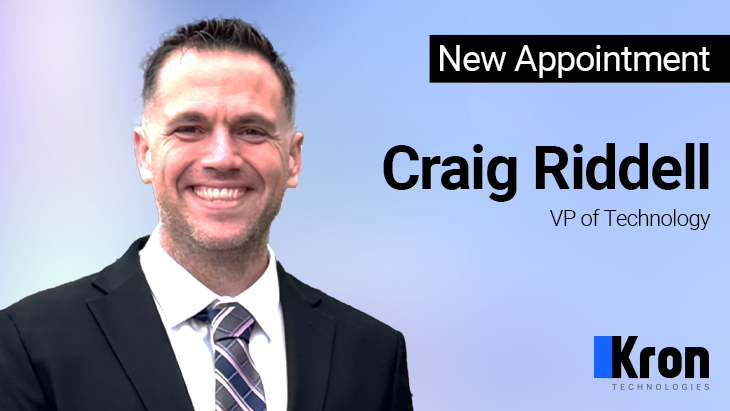 Kron Technologies Welcomes Craig Riddell as Vice President of Technology and Field CISO, Americas