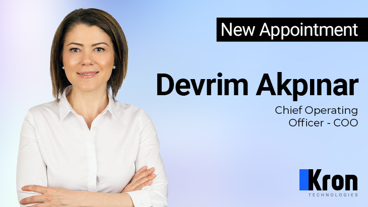 Kron Technologies Welcomes Devrim Akpınar as Our New COO!