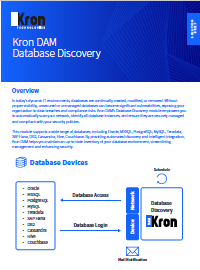 Kron DAM<br> Database Discovery