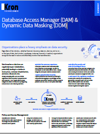 Data Access Manager &<br>Dynamic Data Masking